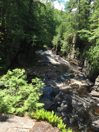 Canyon Falls, Baraga County